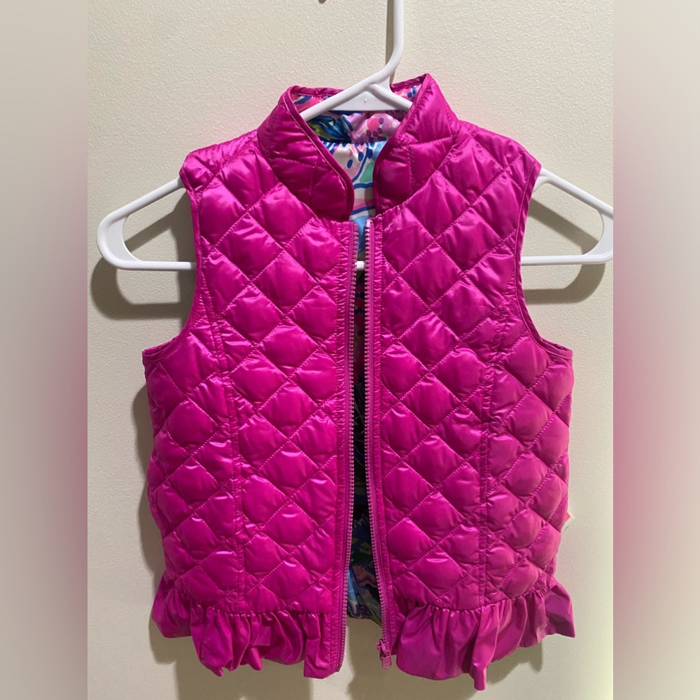 Lilly Pulitzer girls reversible vest